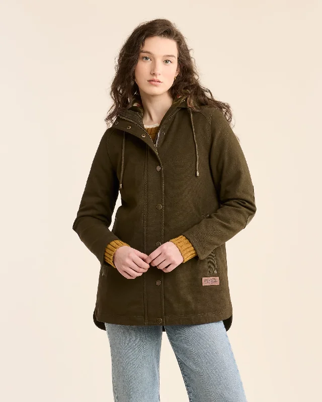 Women's Cedar Creek Canvas Parka Women's cheap jackets