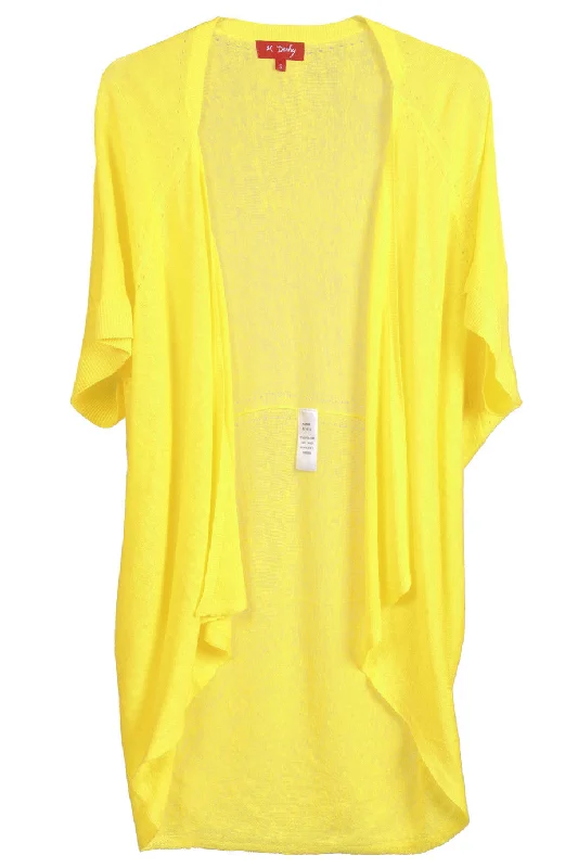 LUANA Yellow Batwing Cardigan Women's stylish jackets
