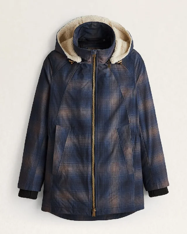 Women's Plaid Redwood Ripstop Parka Women's high-end jackets