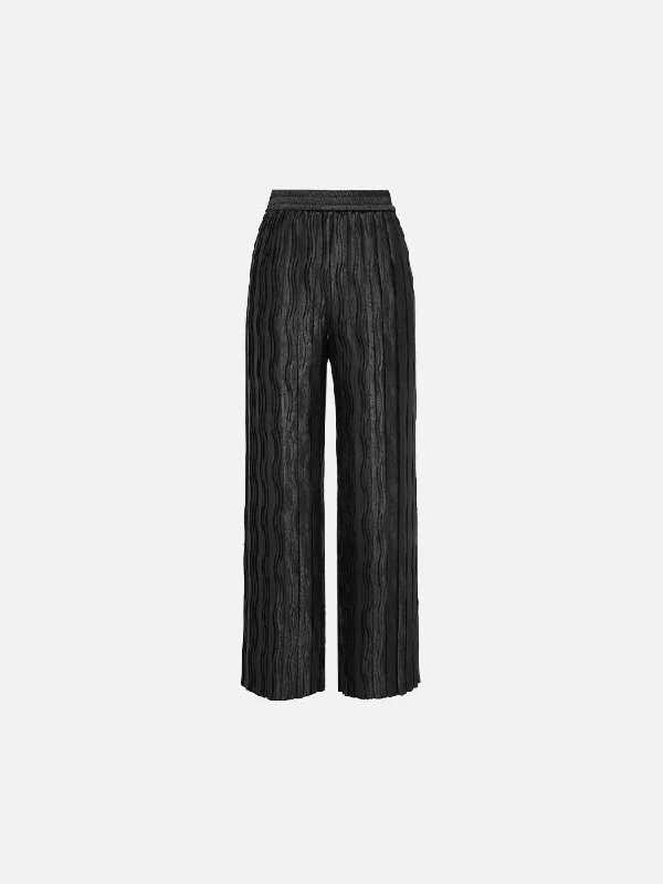 YAYING Pleated Straight Pants