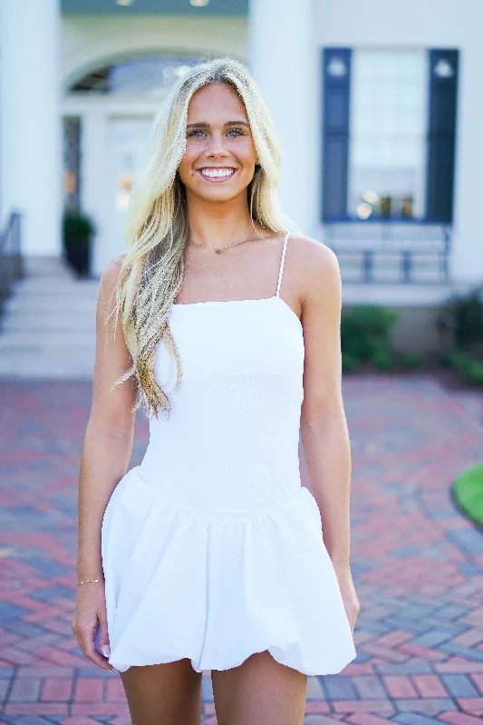 August Mini Dress - White - FINAL SALE Women's mini dresses