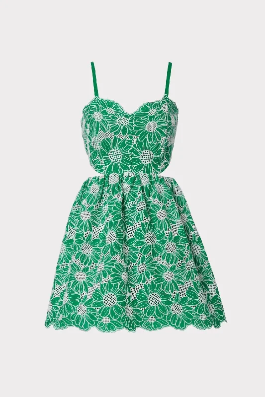 Bea Tournesol Eyelet Dress Women's trendy mini dresses sale