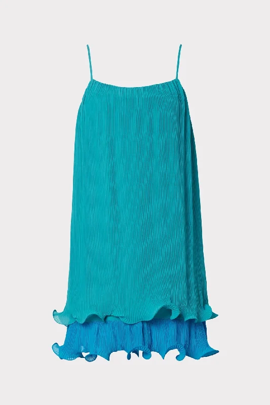 Bianca Ruffle Mini Dress Best mini dresses for petites