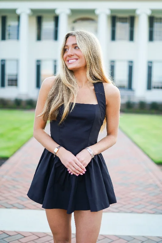Flynn Dress - Black Corset mini dresses
