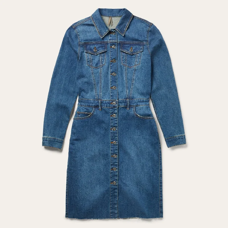 Premium Denim Shirt Dress Party mini dresses