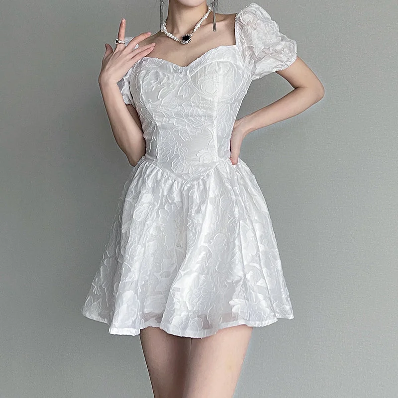 Floral Princess Mesh Slim Dress SD01783 Girls' floral dresses