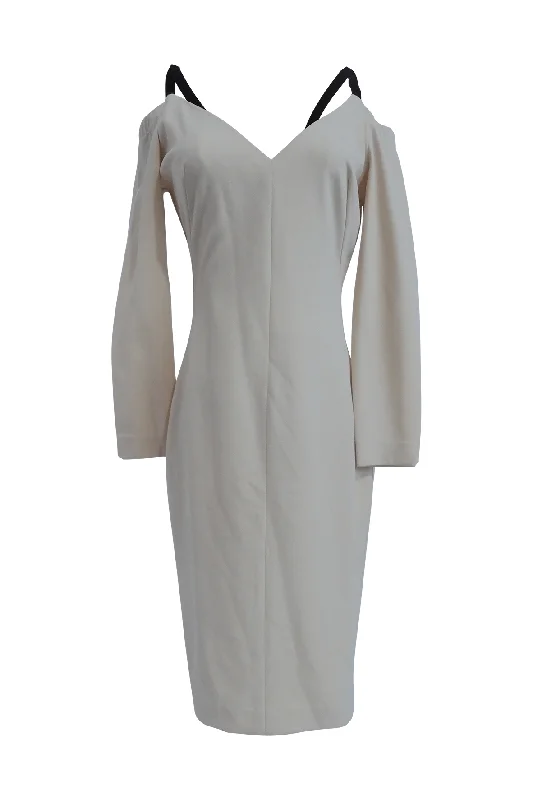 V Neck Cold Shoulder Dress Plus size unclassified dresses