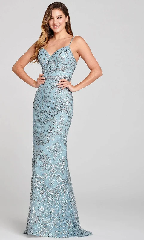 Ellie Wilde EW121046 - Cracked Ice Gown Wedding guest unclassified dresses