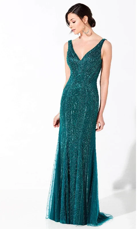 Ivonne D 220D33 - Beaded Gown Office unclassified dresses