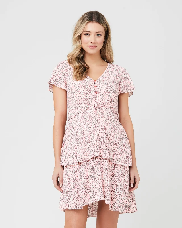 Lulu Layered Dress Rose / White Y2K unclassified dresses