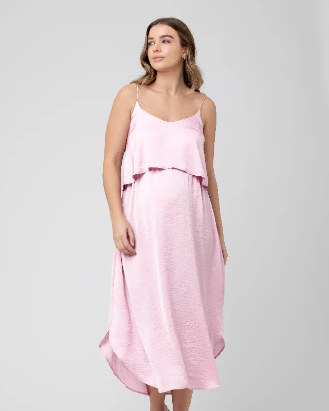 Nursing Slip Dress Pink Corset unclassified dresses