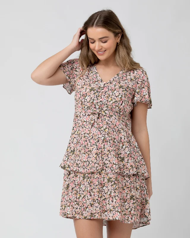 Sophia Layered Dress  Black Short unclassified dresses