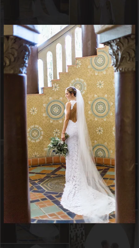 Grace Loves Lace Alexandra Simple Lace Gown